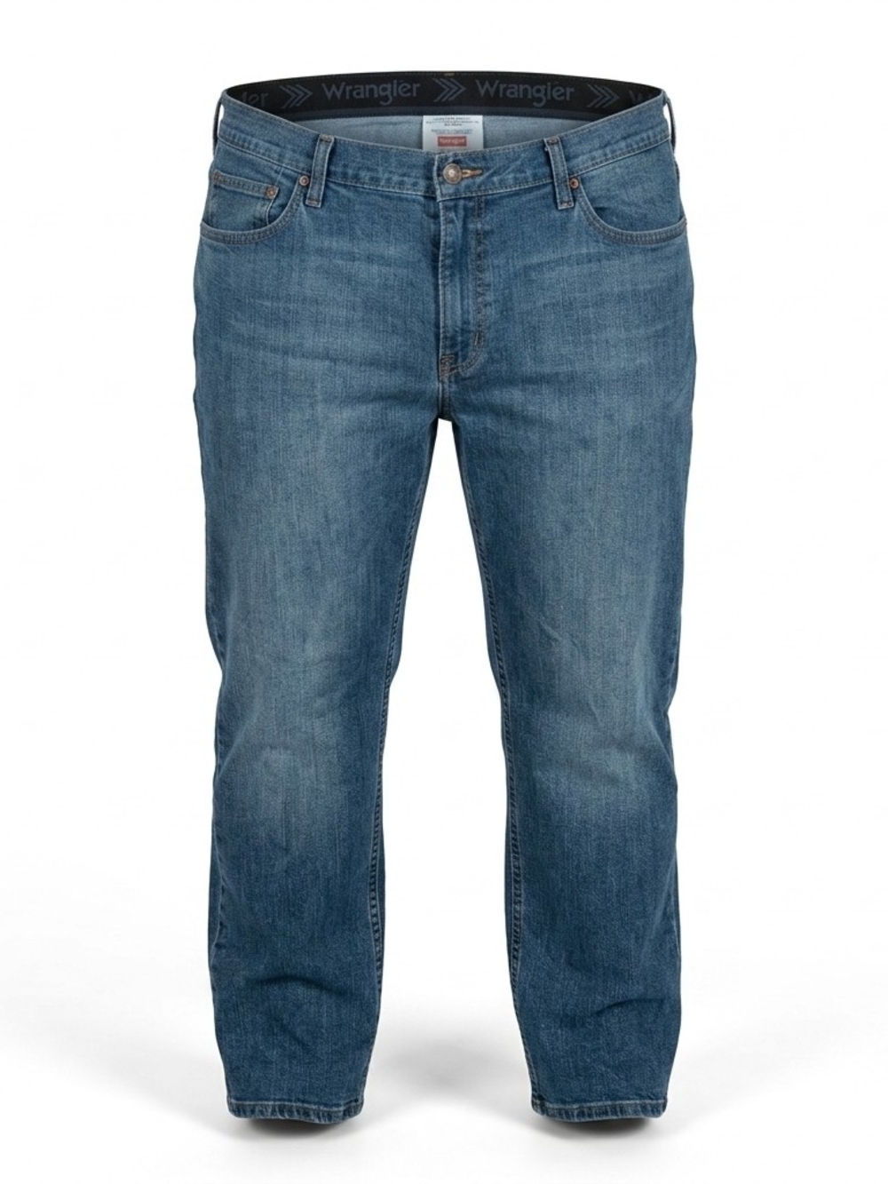 Wrangler Regular Fit Blue Denim Jeans Size 40x32